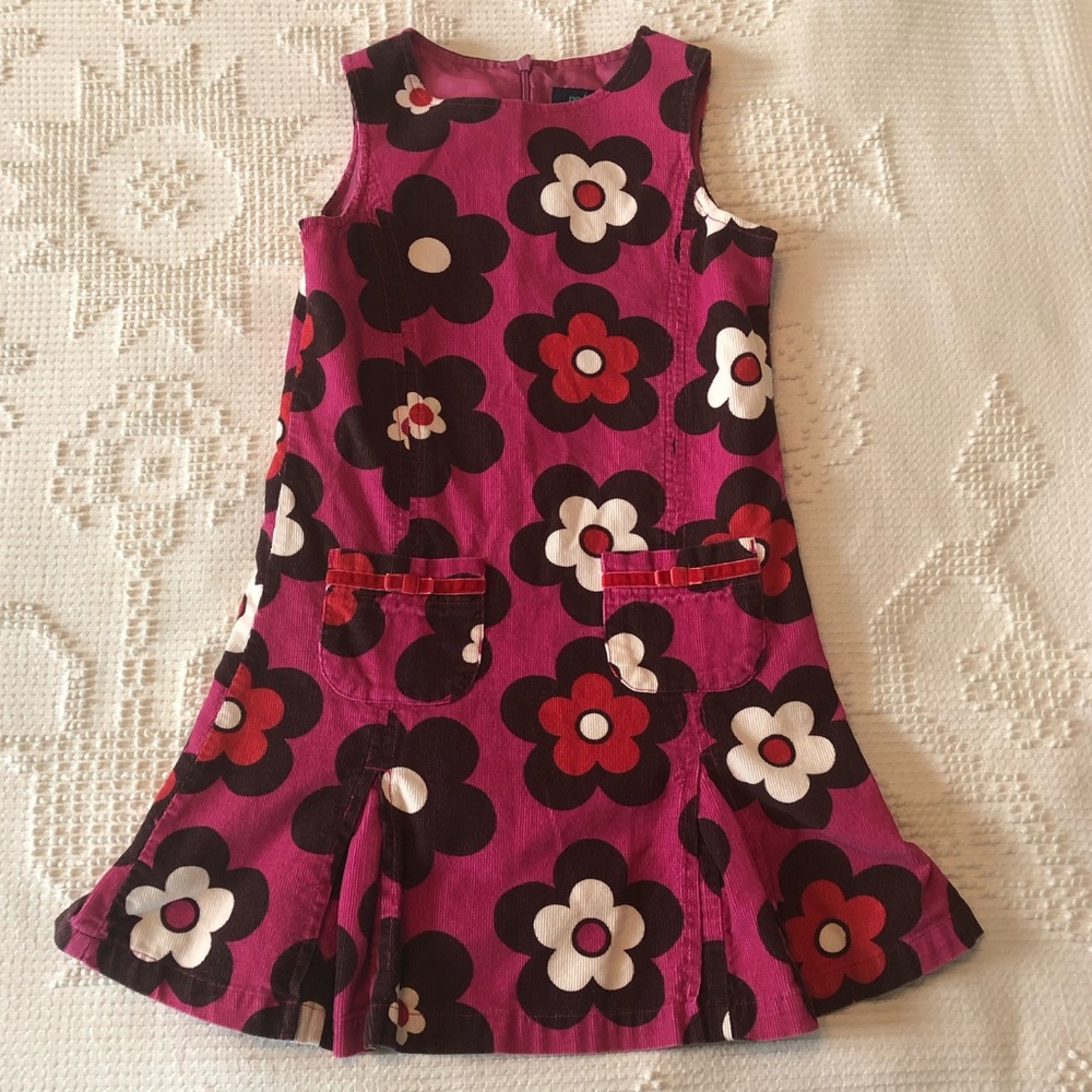 Mini Boden Corduroy Dress, Size 7-8